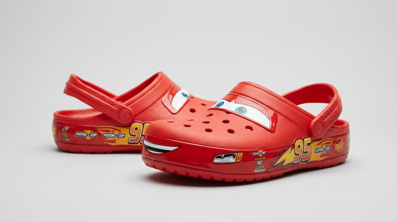 NEW Crocs McQueen Clog Adult Shoe Limited Classic No Lightup